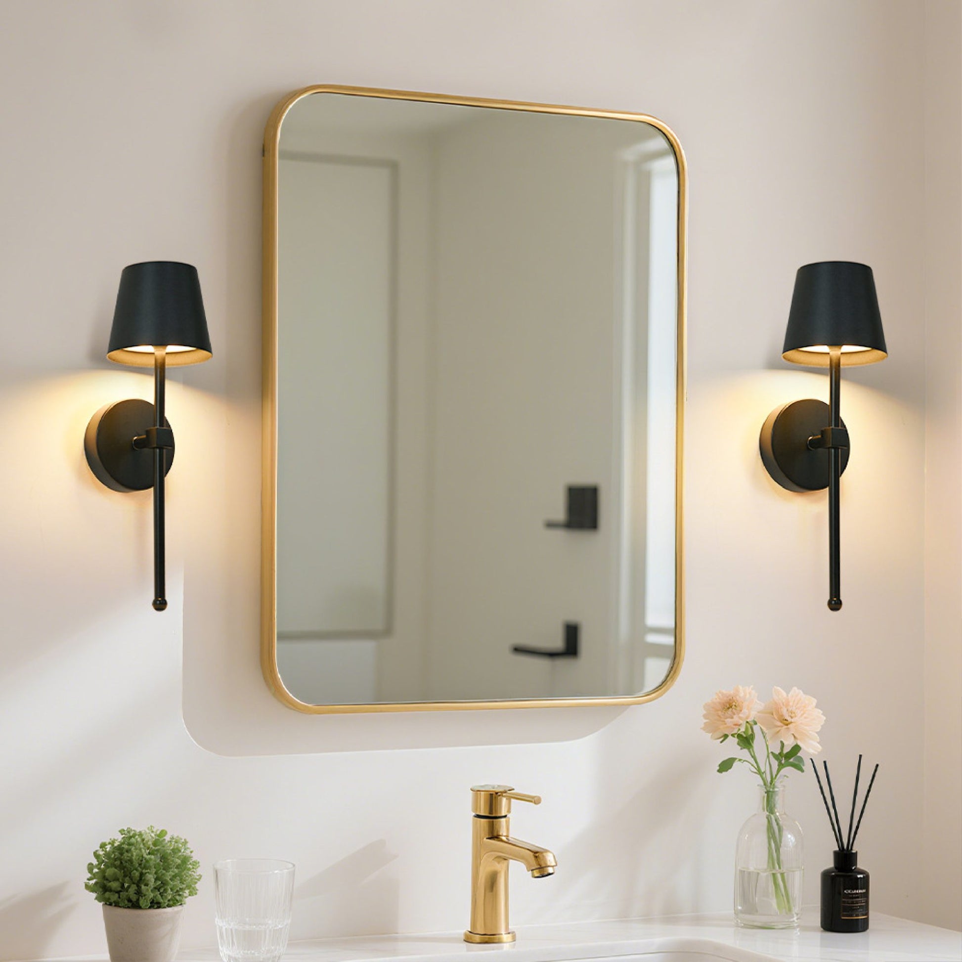 Lunverra Rechargeable Wireless Wall Lamp with Modern Design