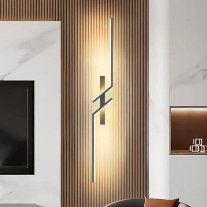 Lunverra Sleek LED Wall Sconce with Adjustable Lighting for Modern Interiors