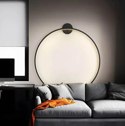 Lunverra Modern Ring Wall Light for Sophisticated Interiors