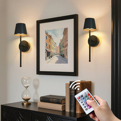 Lunverra Rechargeable Wireless Wall Lamp with Modern Design