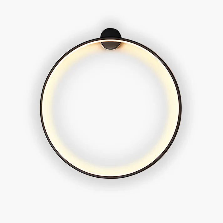 Lunverra Modern Ring Wall Light for Sophisticated Interiors