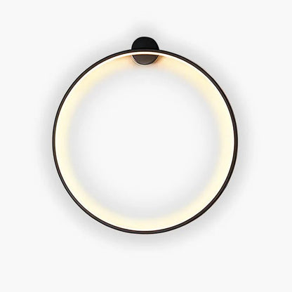 Lunverra Modern Ring Wall Light for Sophisticated Interiors
